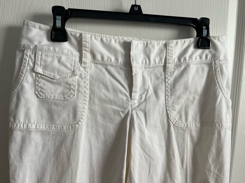 London Jean Chino Stretch the Kate Fit size 4 Tall Zipper Button/Hook Close Pant